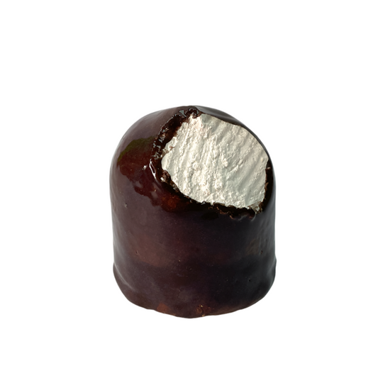 Ceramic wall sculpture - Dutch chocolate marshmallow