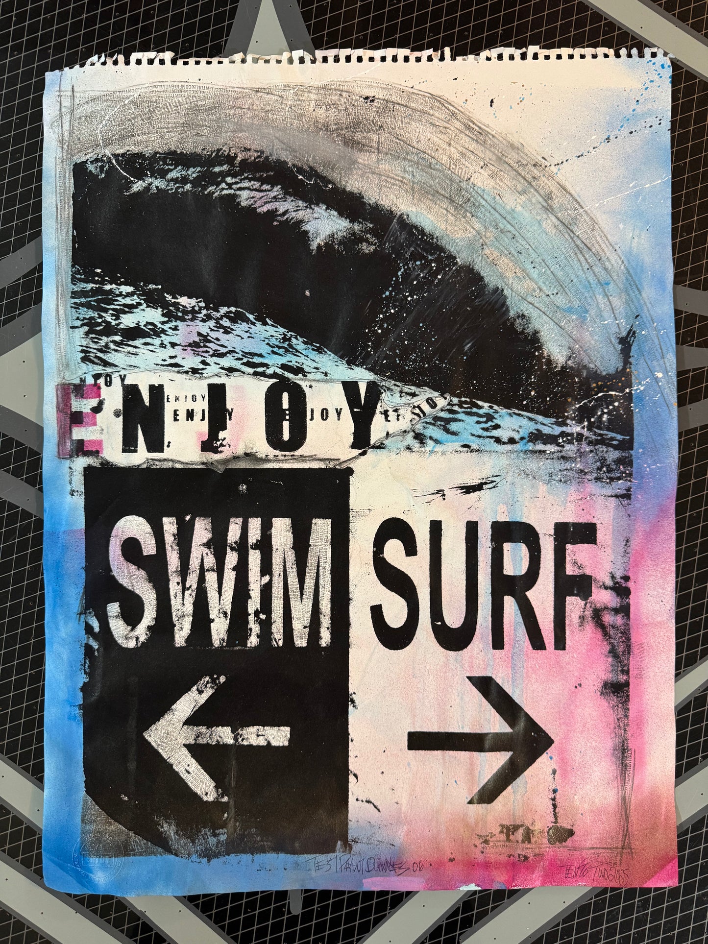 Test Print Dummies - Swim Surf Repeat