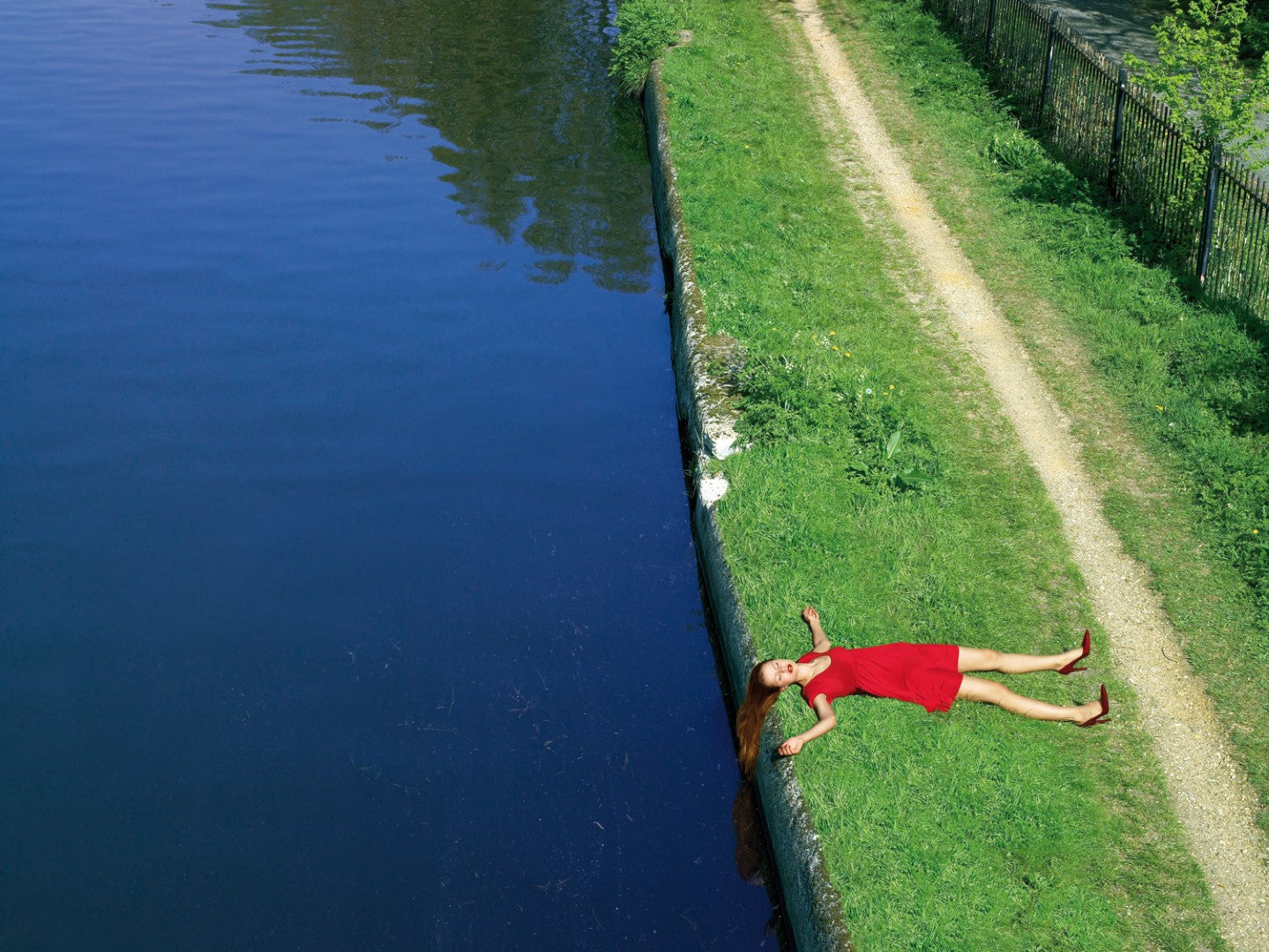 Mel Bagshaw - Nine Lives - Red Dress