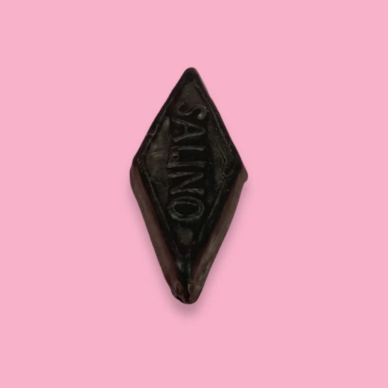 ceramic replica of Dutch licorice salino