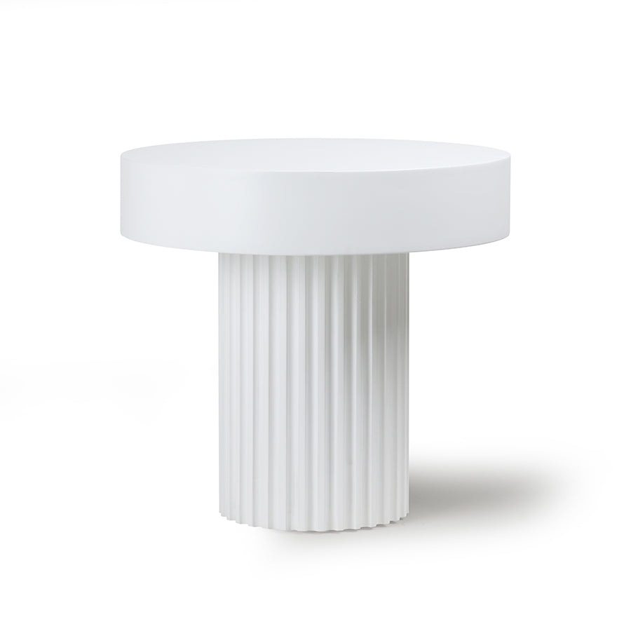 Pillar accent / side table