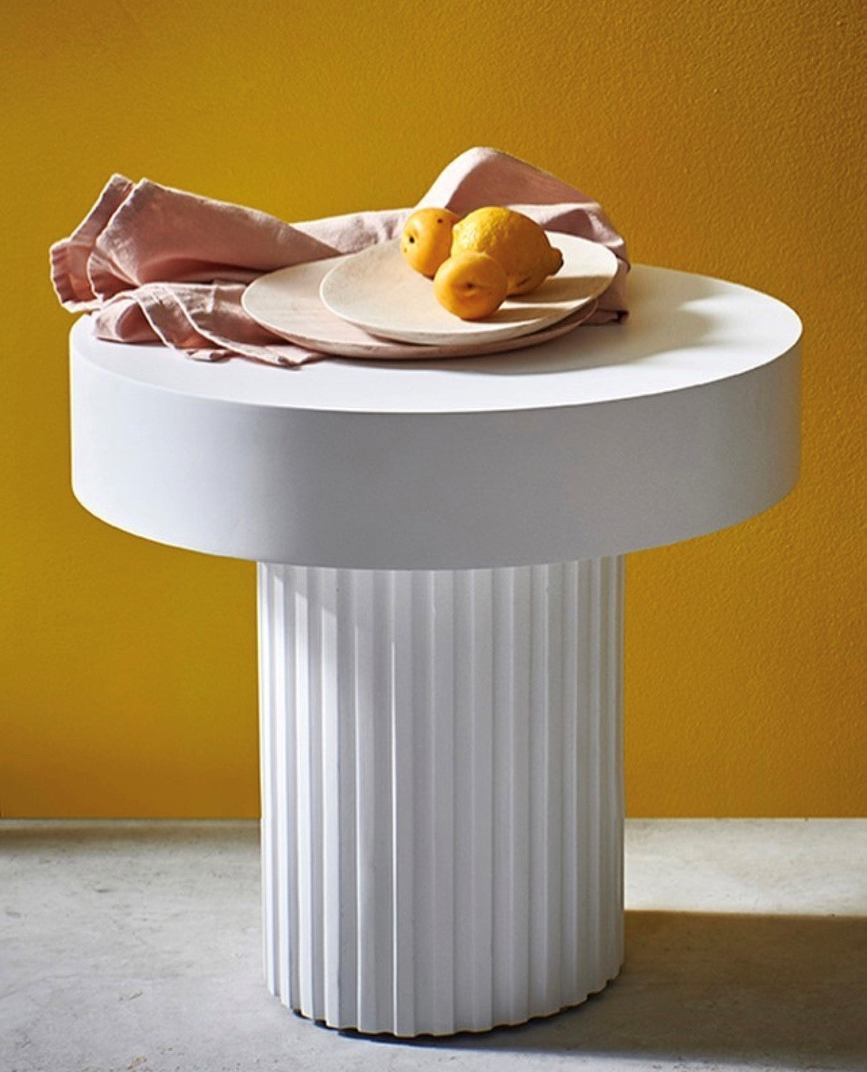 Pillar accent / side table