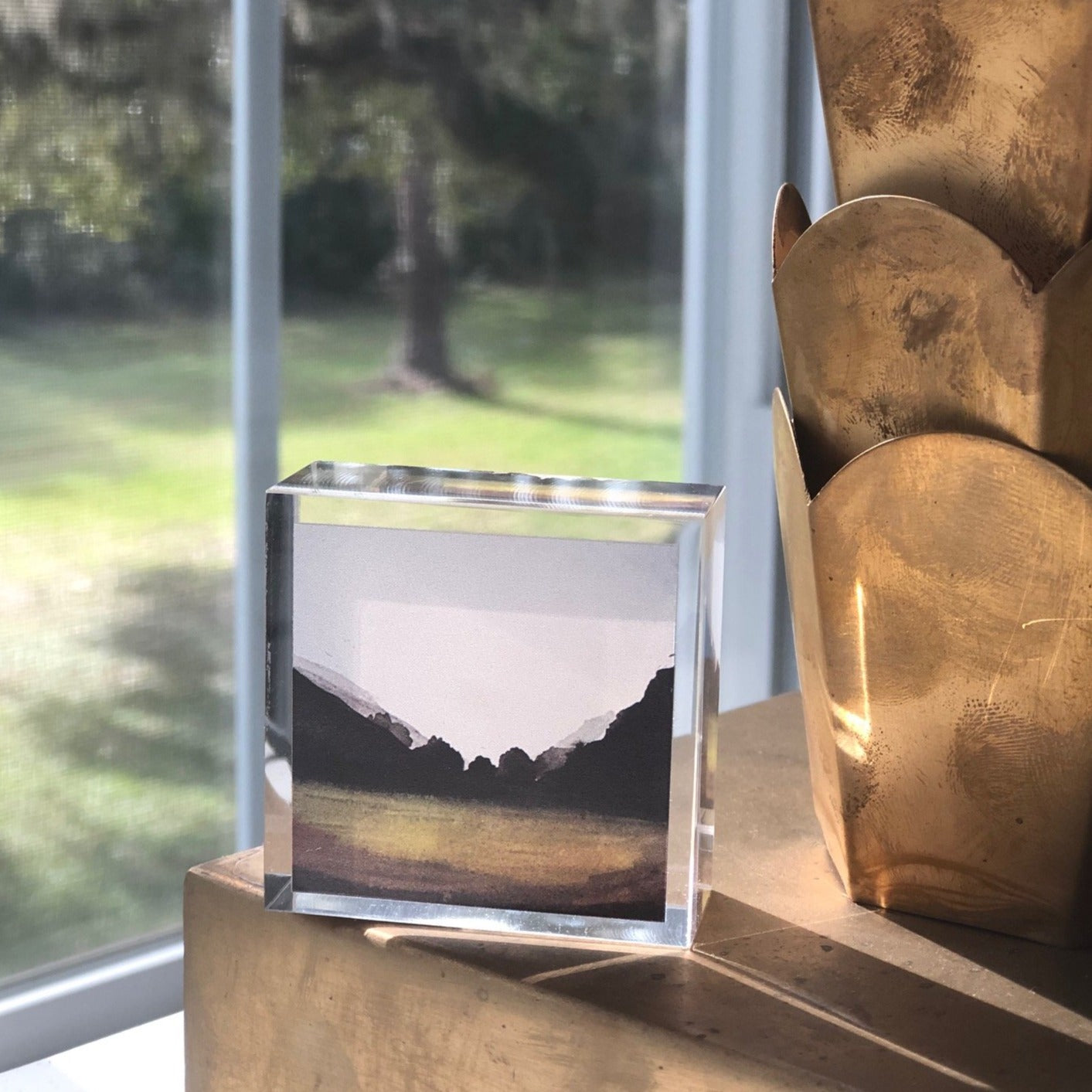 transparent frame for original water color art work