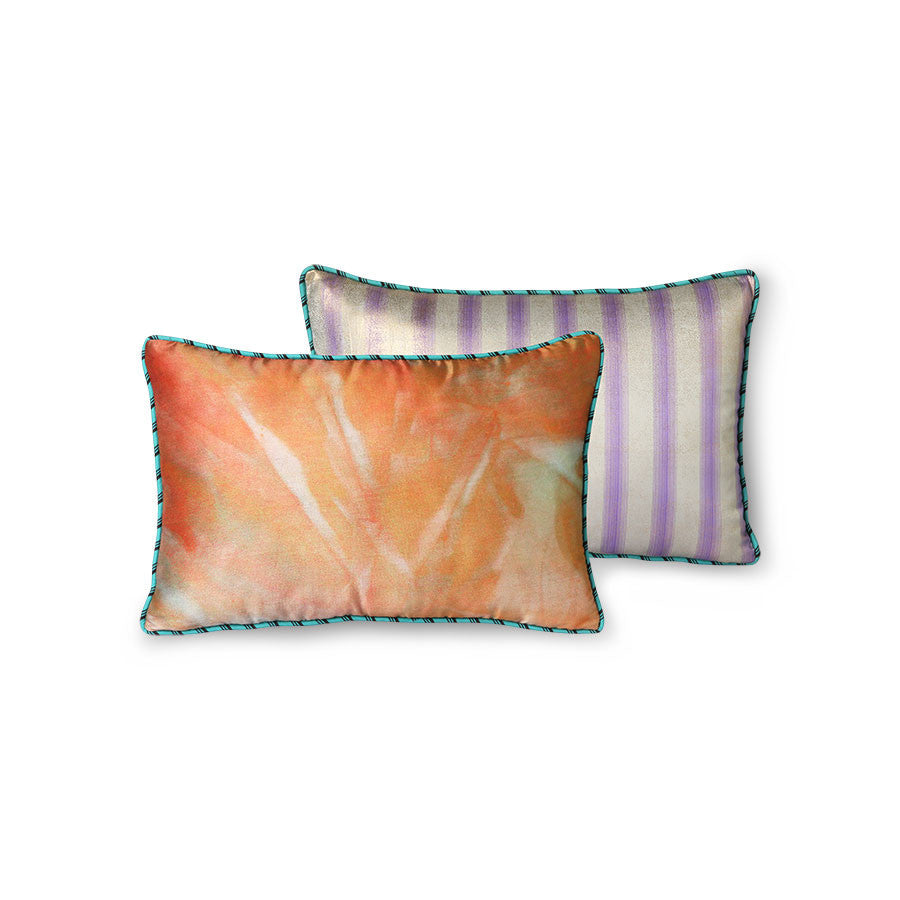 silk glitter accent pillow