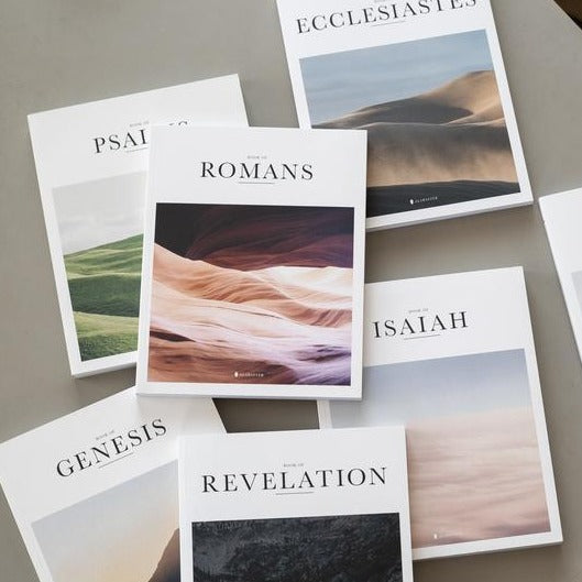 beautiful designed Bible books with photography from all over the world