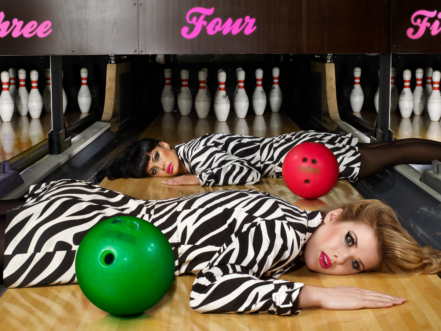 Mel Bagshaw - Nine Lives - Bowling alley