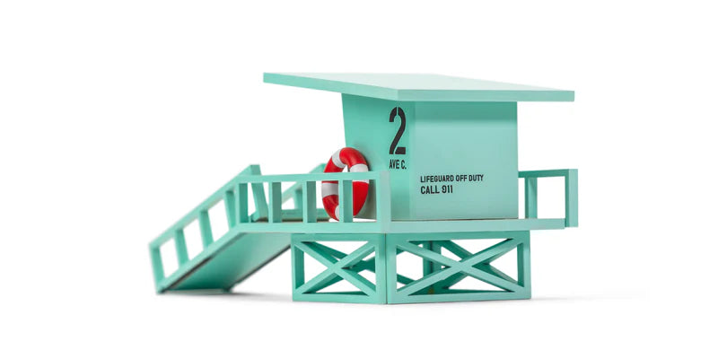 Malibu Life guard tower stand