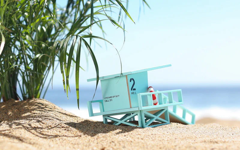 Malibu Life guard tower stand