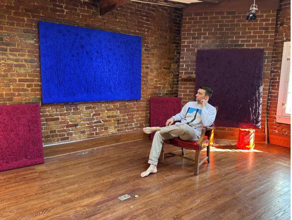 Patrick Burns - Concrete Garden Ultra Blue 06