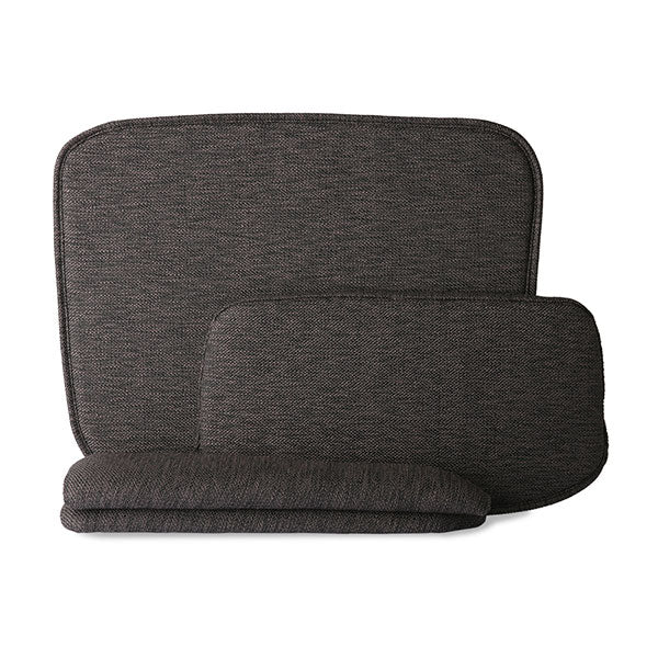 Black metal wire armrest chairs