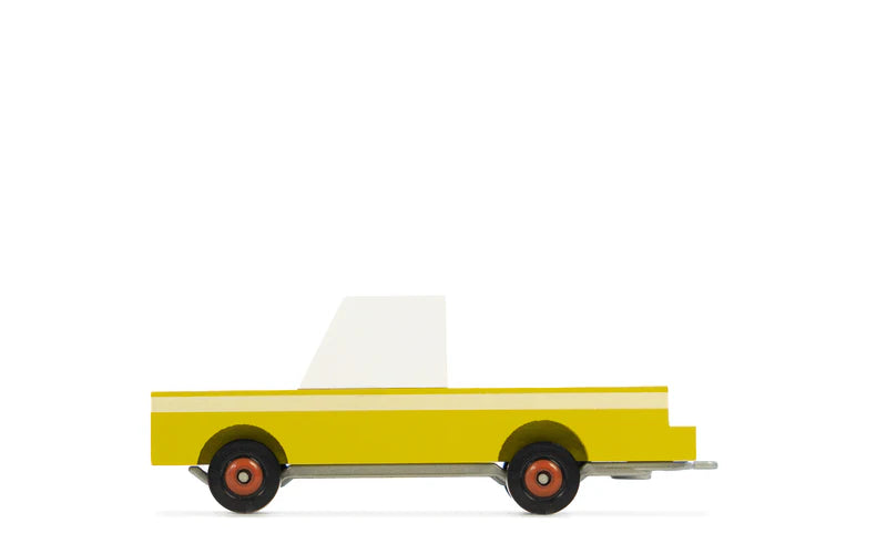 design toy yellow Coyote Pickup truck