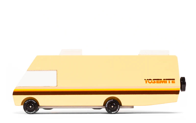 retro Yosemite RV wooden collectible toy