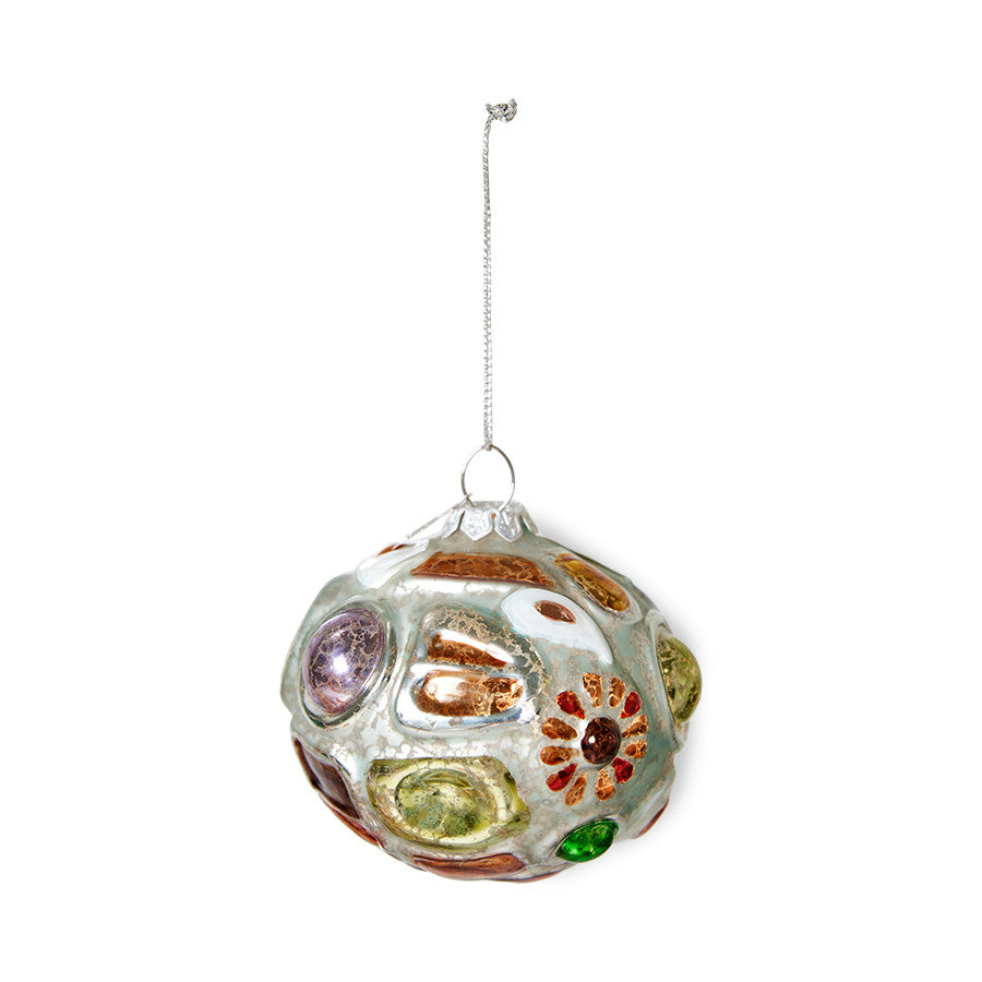 artistic glass Christmas ornament