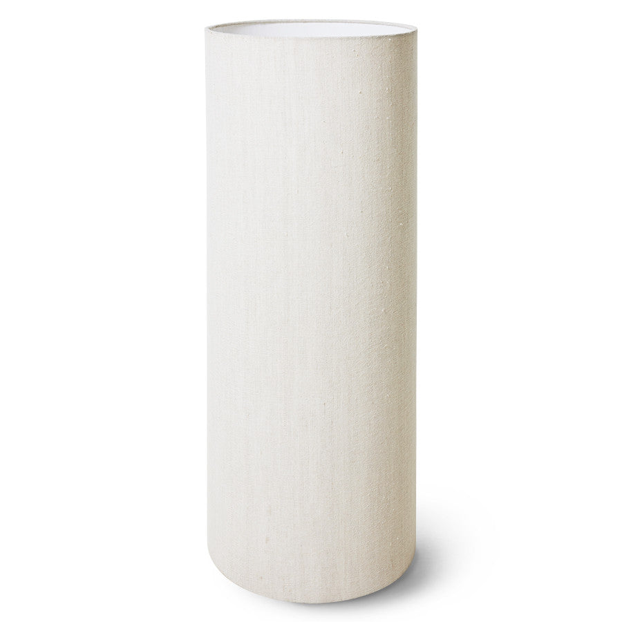 cylinder shape tall linen lamp shade