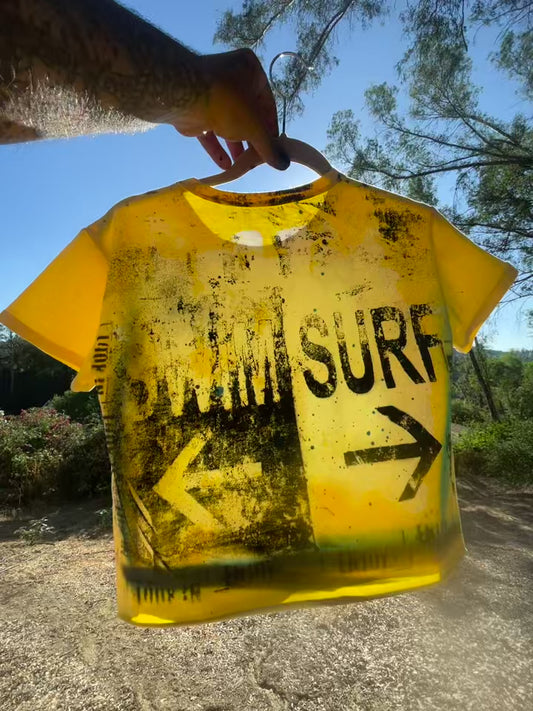 Swim Surf Repeat Shirt - surf girl edition