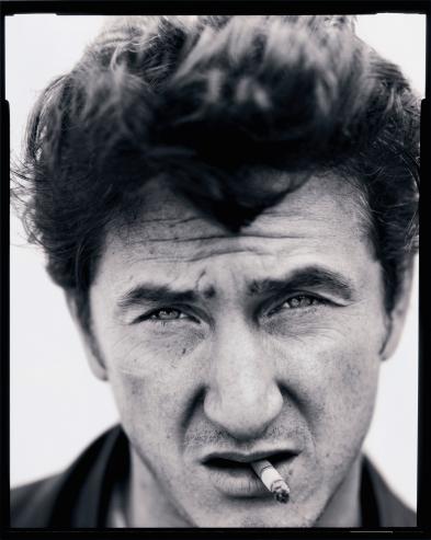 Sean Penn in black and white by mark Seliger