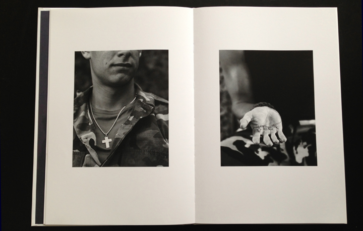 black and white photos from  photobook here are the young men by claire felicie
