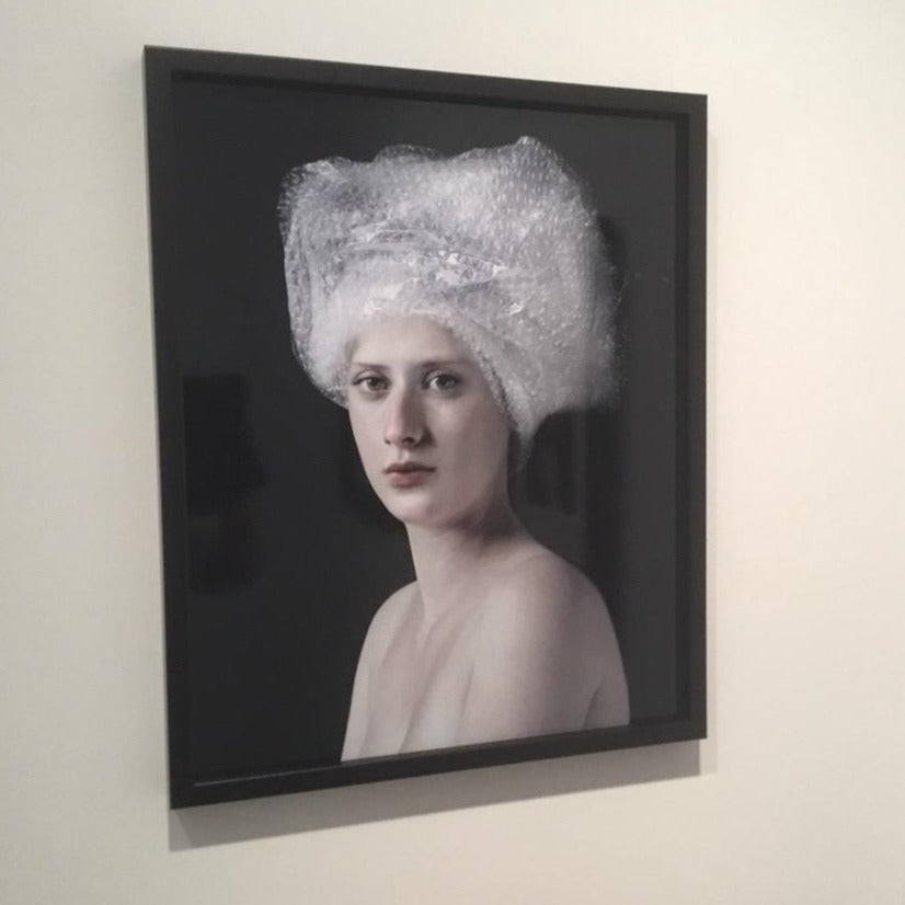 Bubble wrap by Hendrik Kerstens on display on a white wall