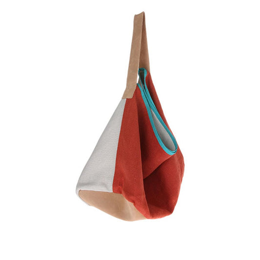 artsy bag by HK living USA made of linen in terra